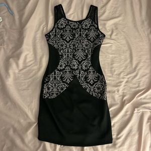 Black mini dress for events - new with tags